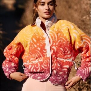 Free People FP Women’s Movement Rocky Ride Fleece Jacket Size Small New